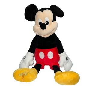 Scentsy Buddy Disney Mickey Mouse‎ Plush  18" Tall w/Zipper Pocket No Sachet